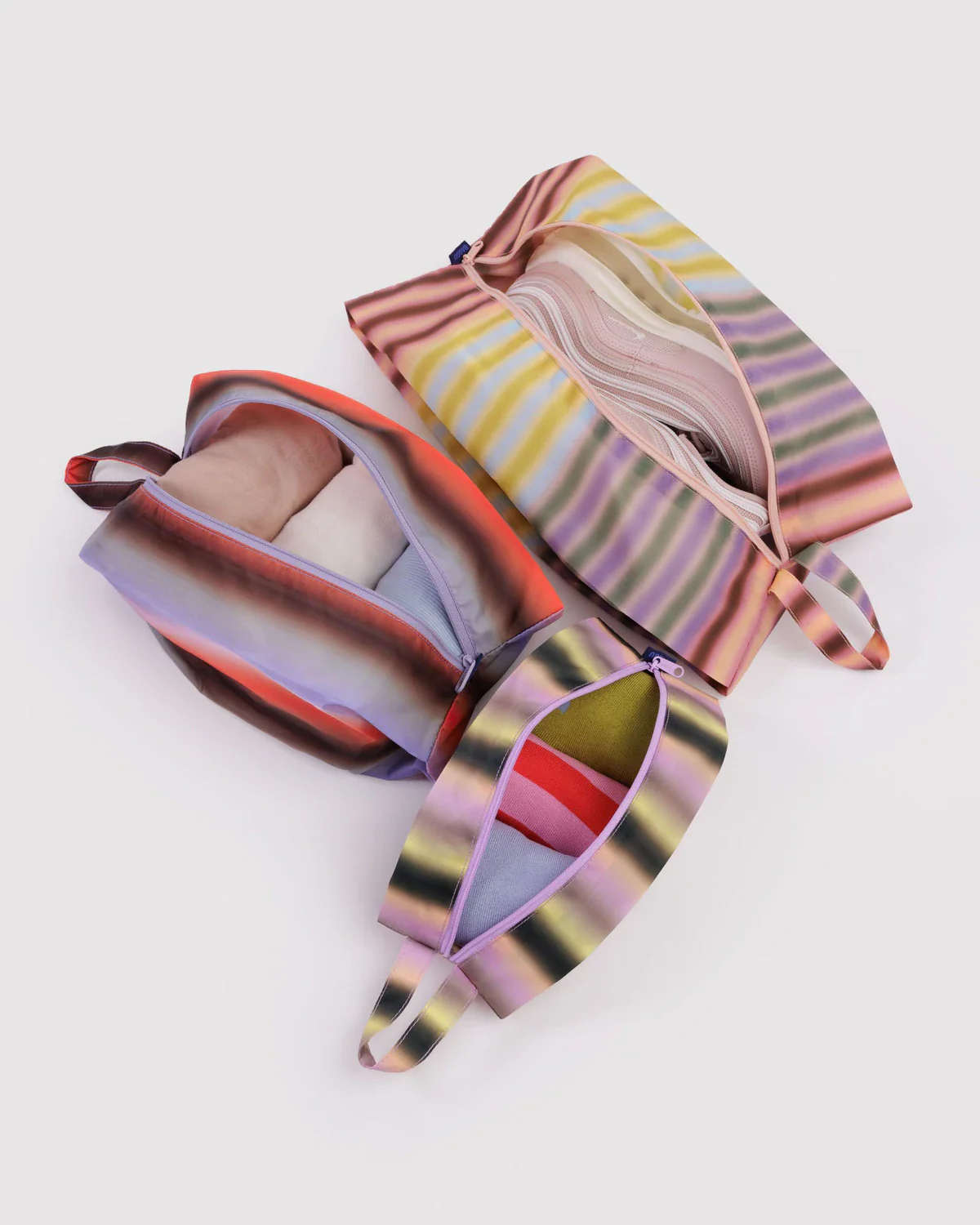 3D Zip Set - Gradient Stripes - Image 3