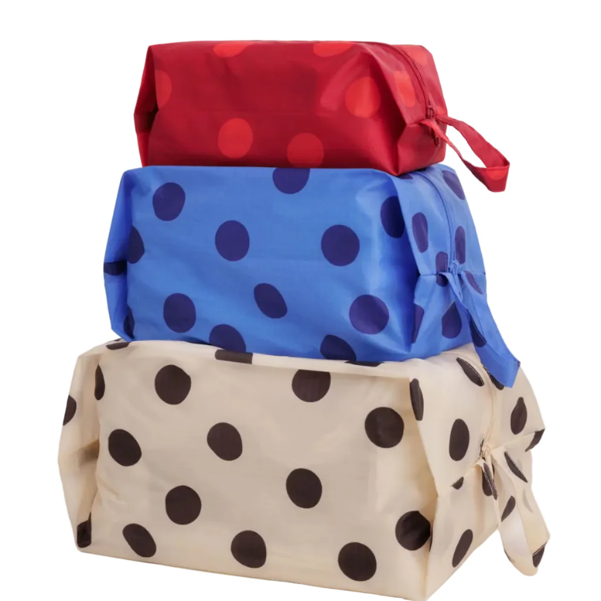 3D Zip Set - Polka Dot Mix