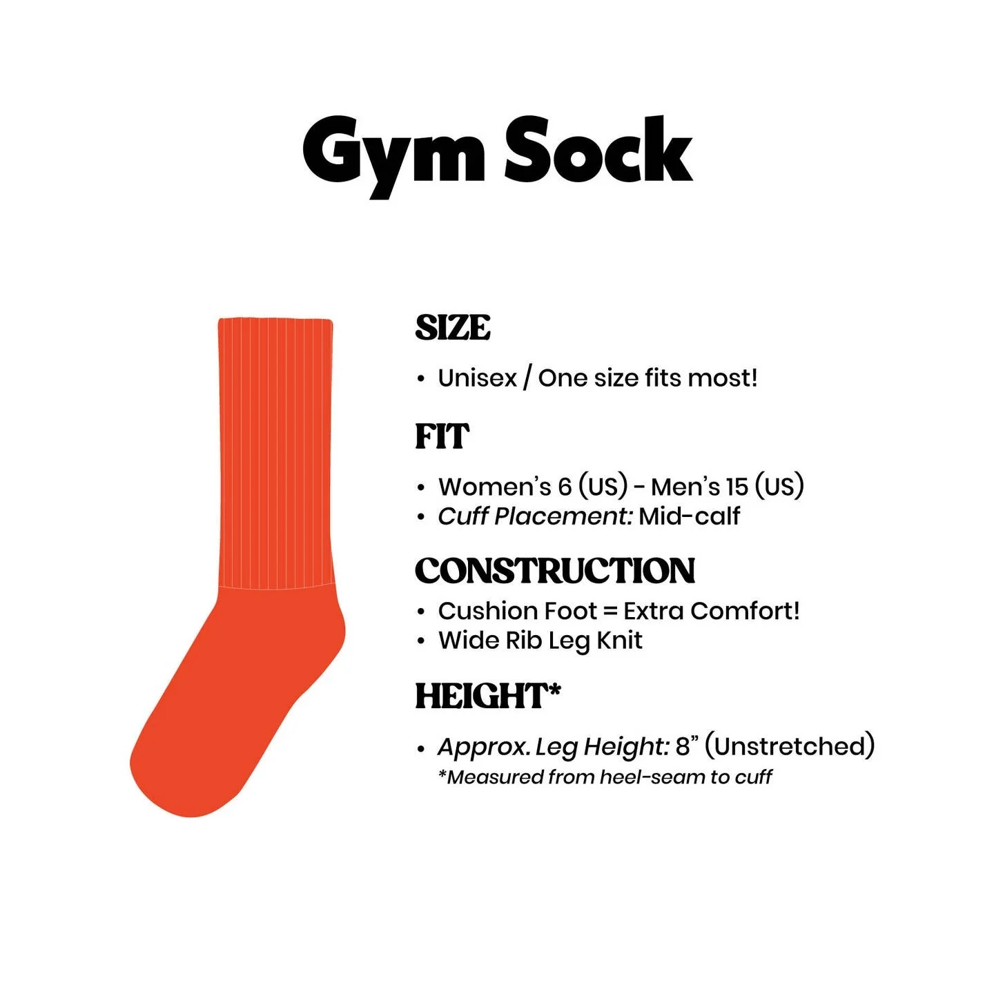 Badass Grandma Gym Crew Socks - Image 2