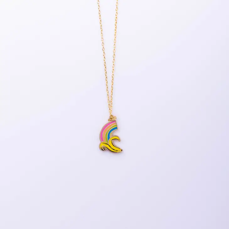 Banana Rainbow Necklace