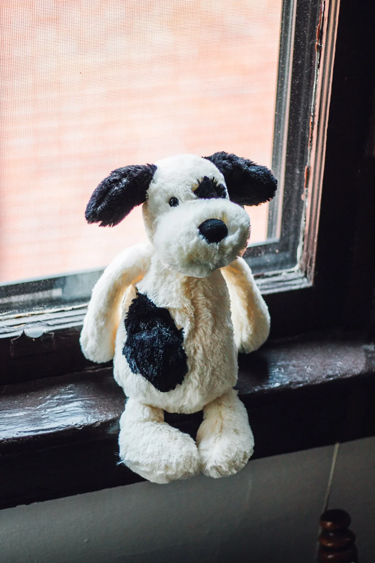 Bashful Black/Cream Puppy Medium - Image 2