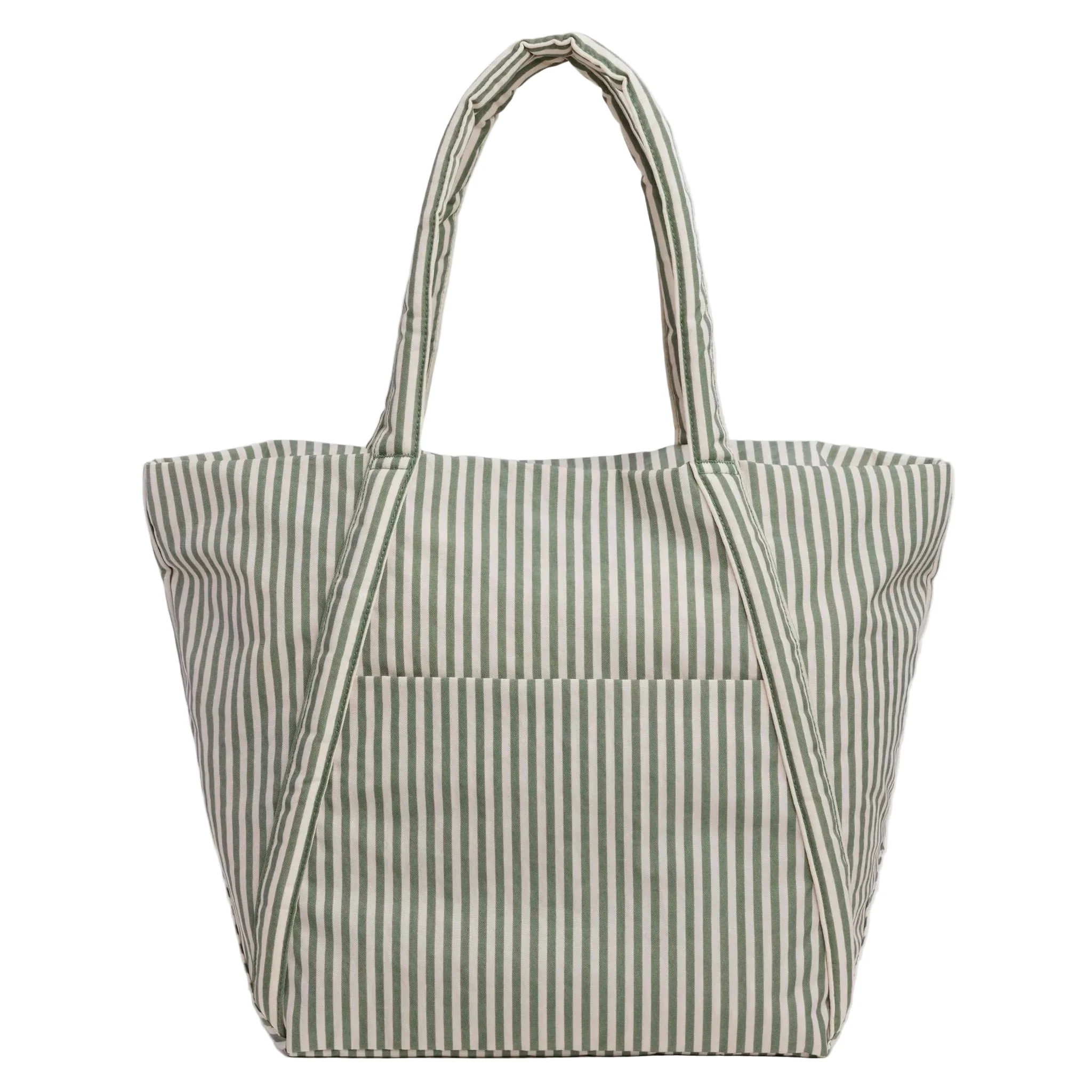 Cloud Bag - Sage Stripe