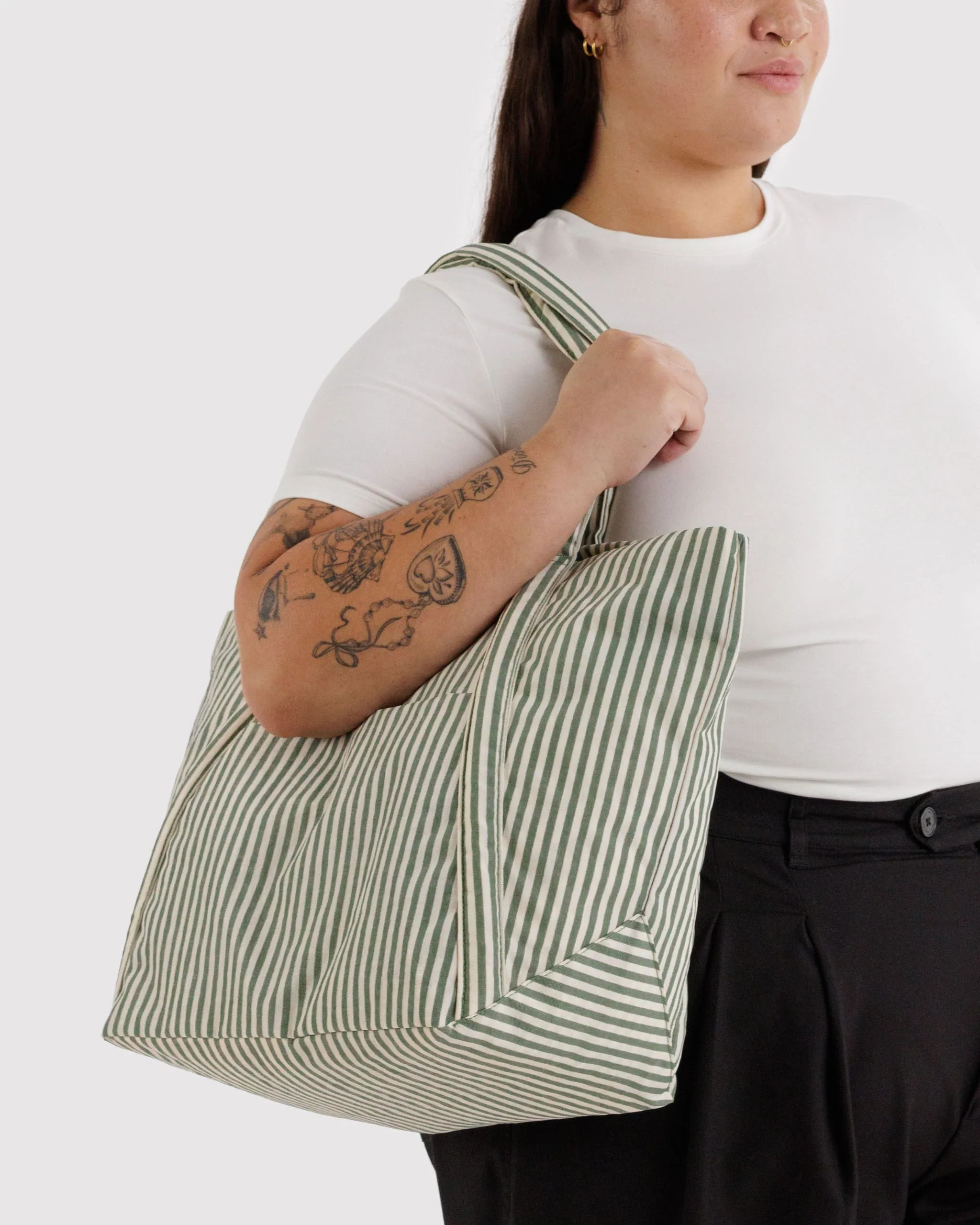 Cloud Bag - Sage Stripe - Image 2