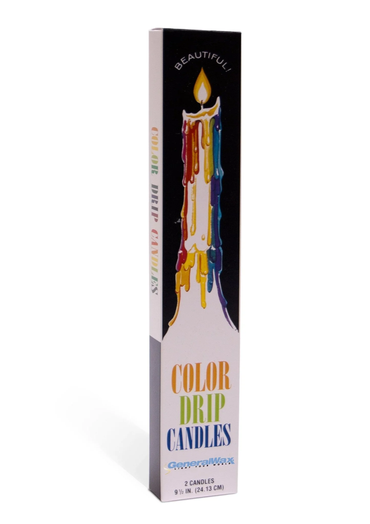Color Drip Candle Set