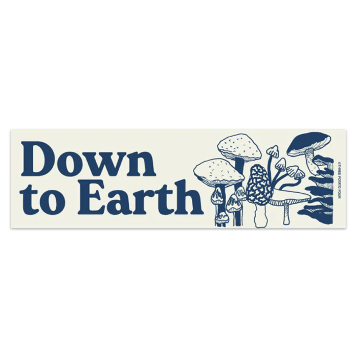 Down To Earth Bumper Magnet