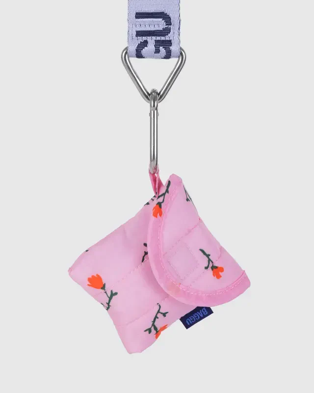 Puffy Earbuds Case- Painted Wildflower - Image 2