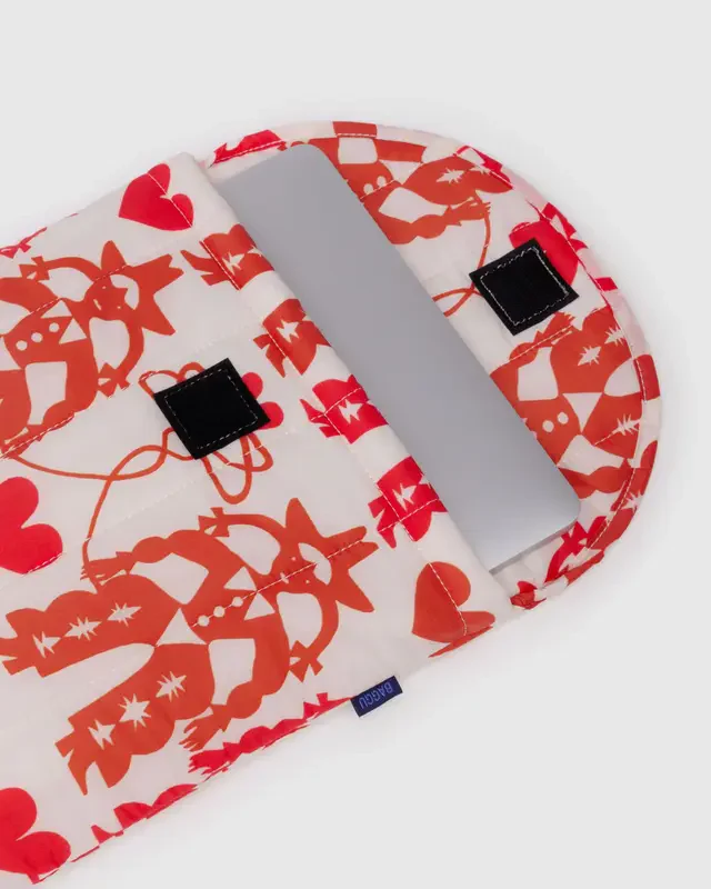 Puffy Laptop Sleeve 13/14"- Cowgirl - Image 2