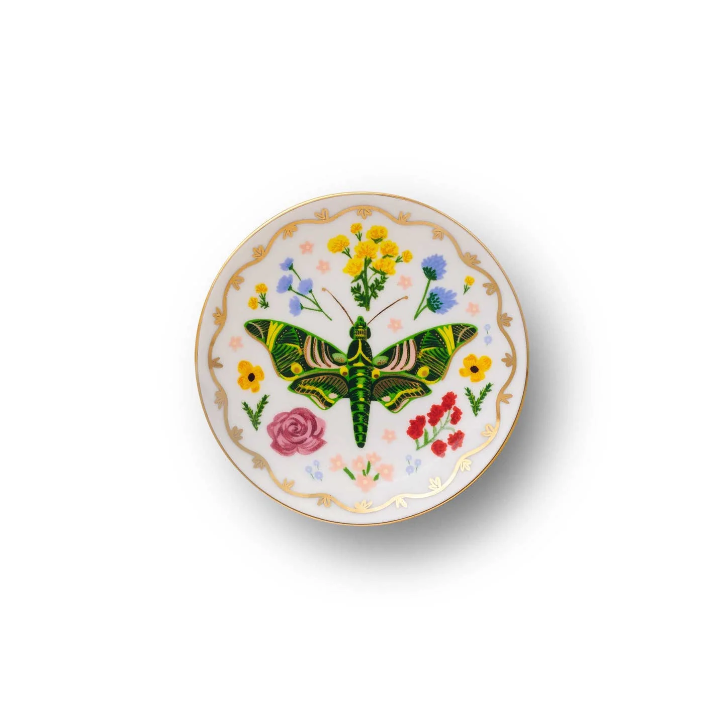 Curio Porcelain Ring Dish