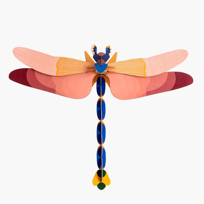 Deluxe Pink Dragonfly 3D Kit