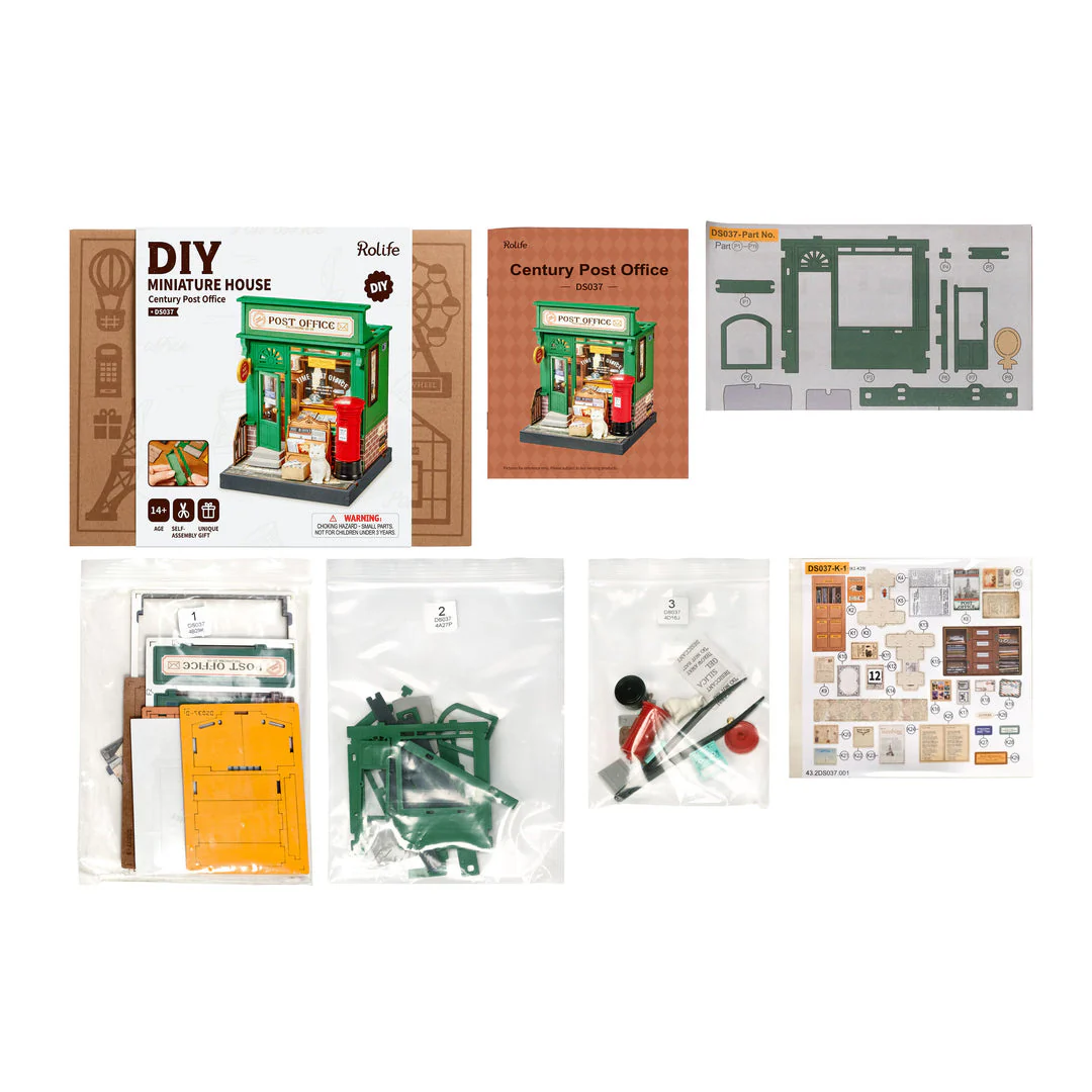 DIY Mini House Kit: Century Post Office - Image 4