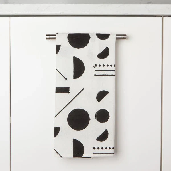 Domino Block Print Tea Towel - Image 2
