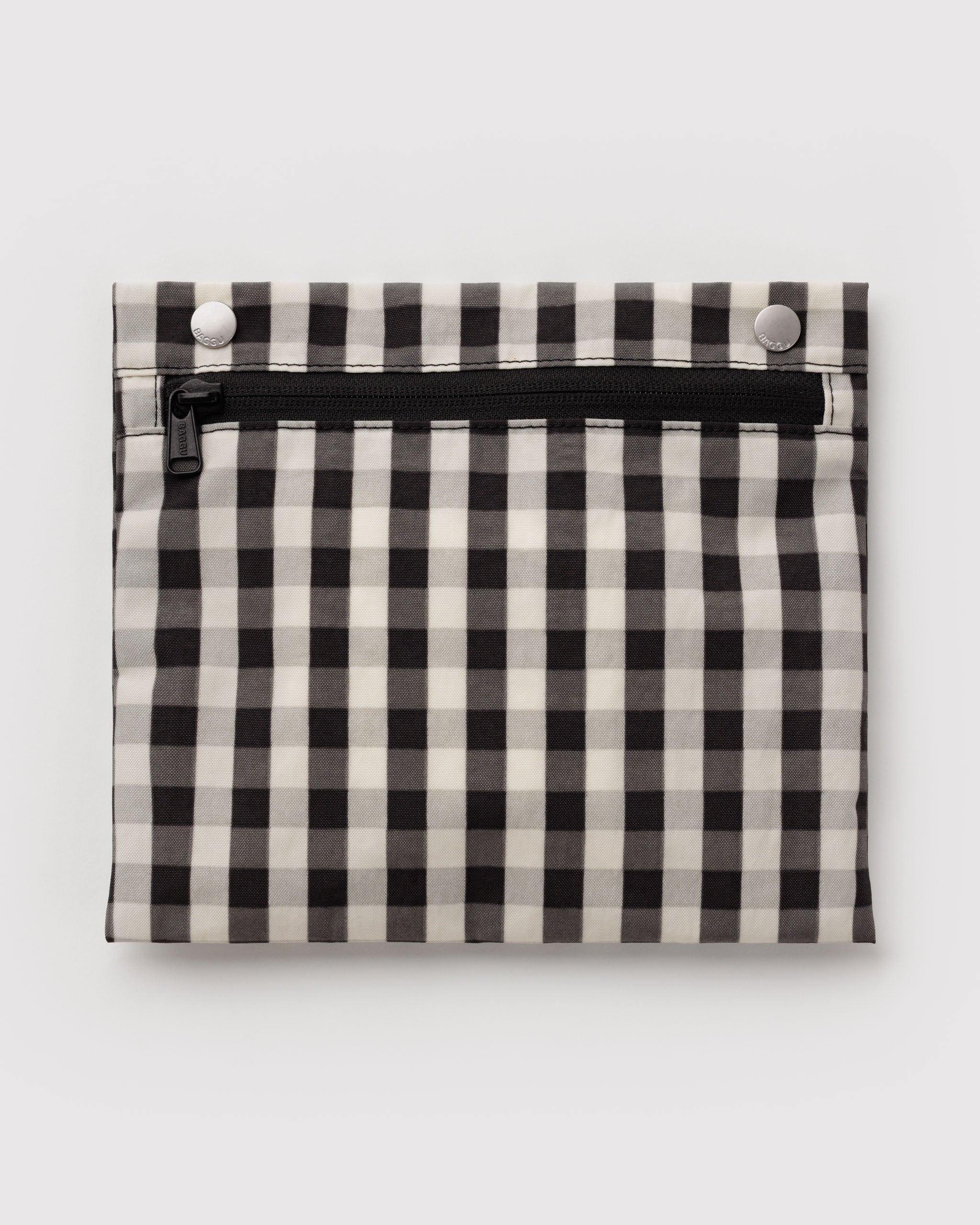 Everyday Cloud Bag - Black and Cream Gingham - Image 3