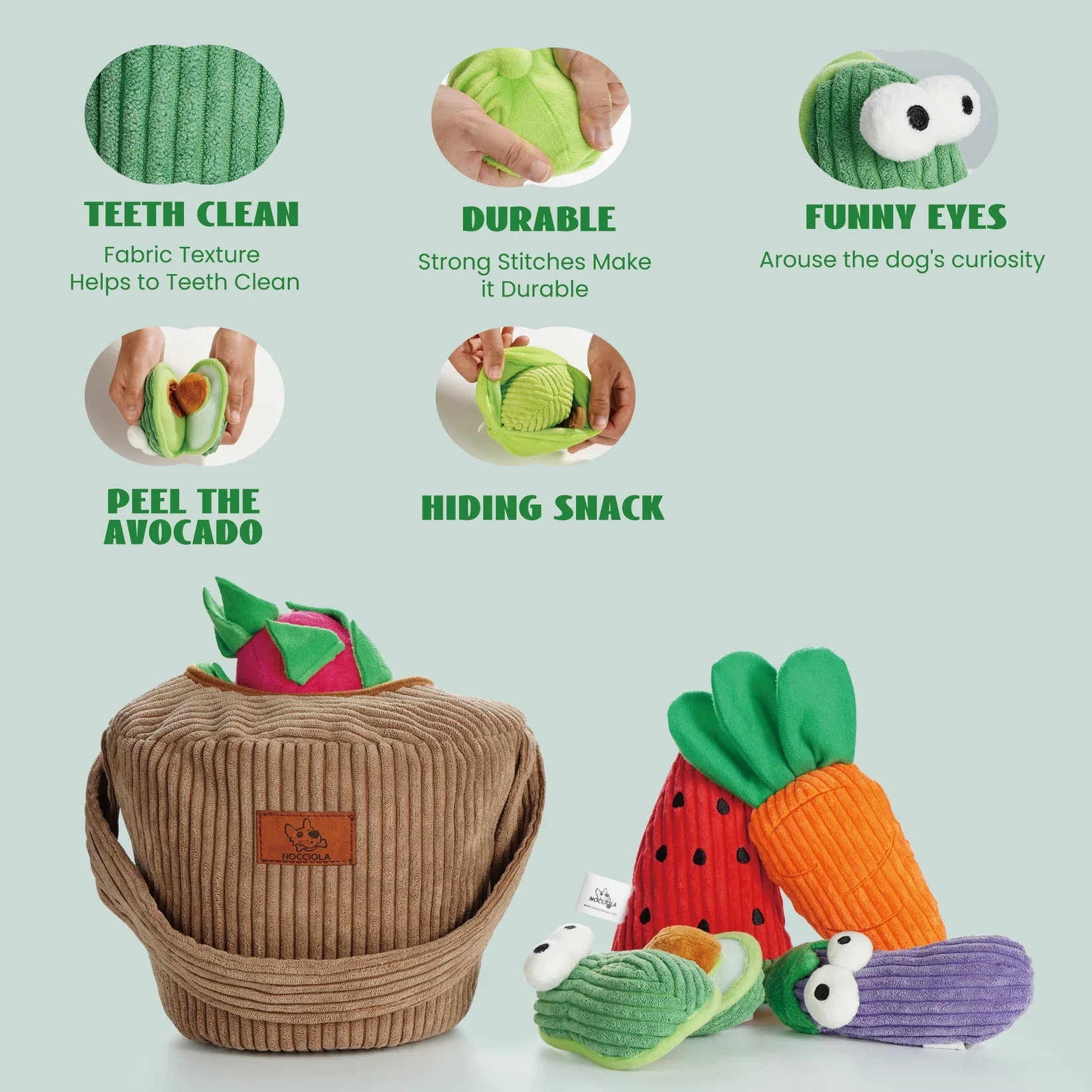 Grocery Bag Dog Squeaky Toy 15 pc - Image 3