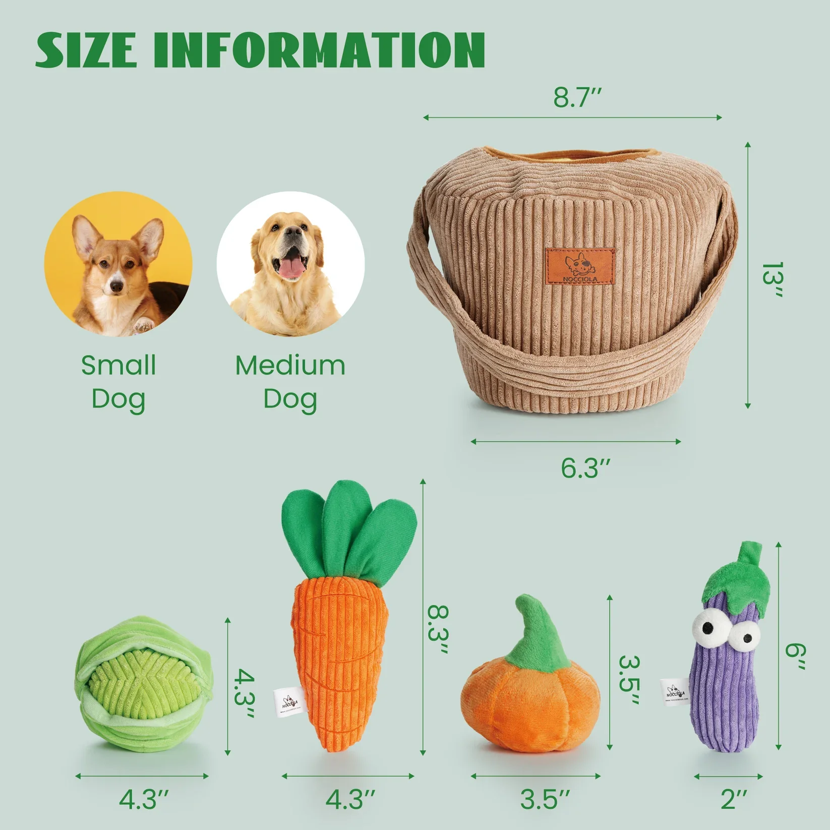 Grocery Bag Dog Squeaky Toy 15 pc - Image 4
