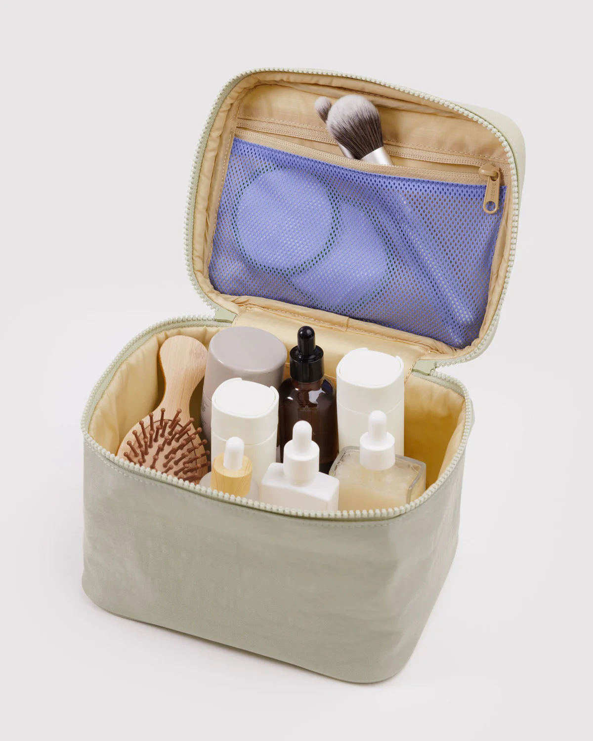 Large Cosmetic Case - Celadon - Image 3