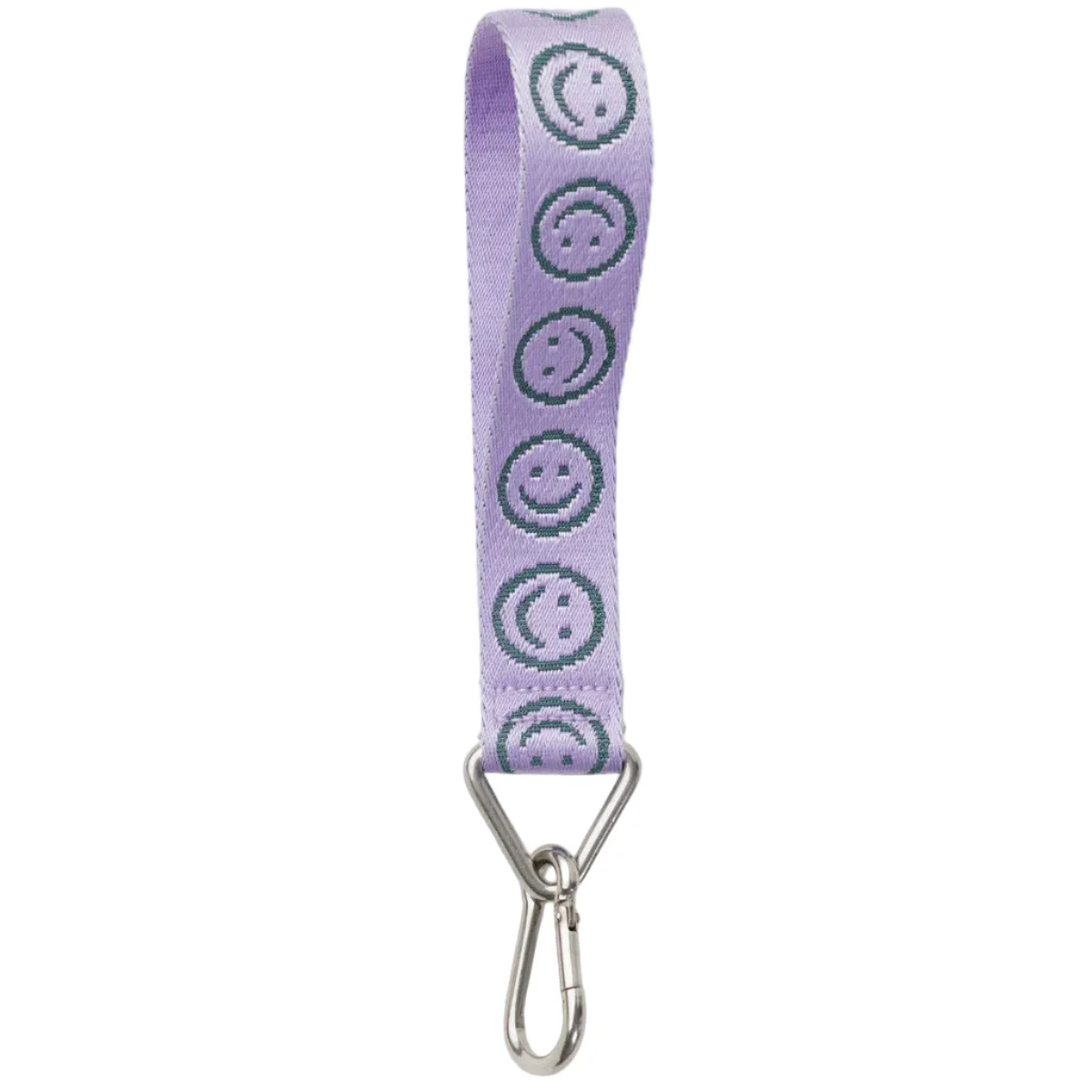 Logo Keychain- Lilac Happy