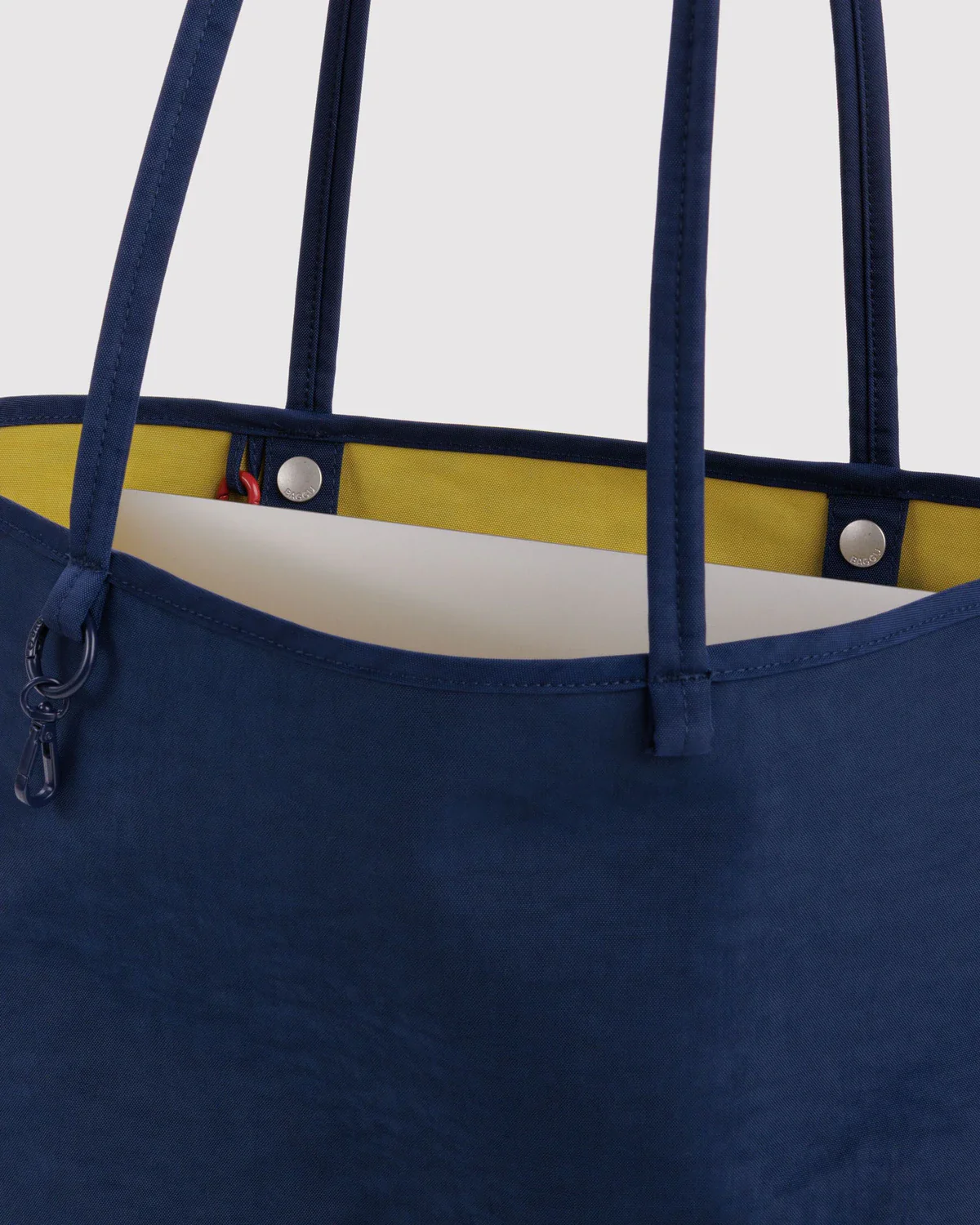 Medium Nylon Reversible Tote - Navy Mix - Image 3