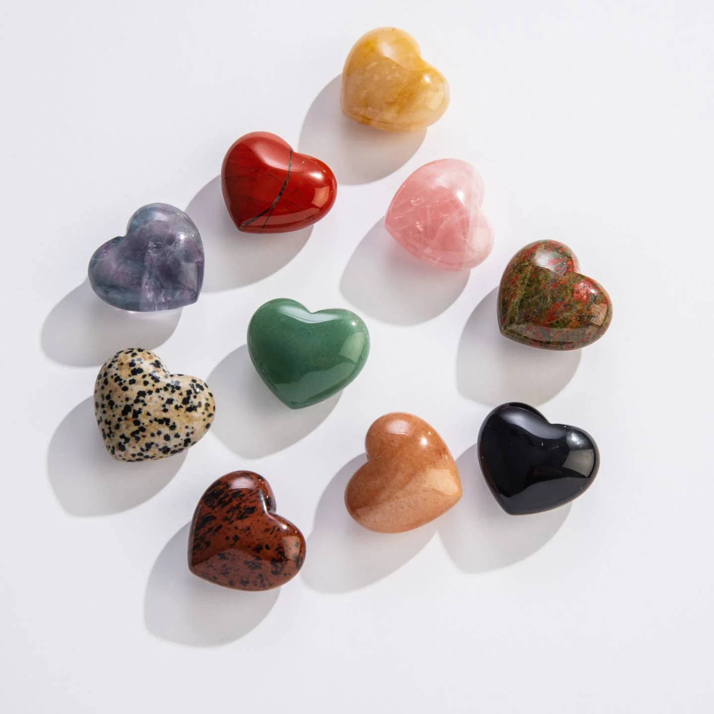 Mineral Hearts - Assorted