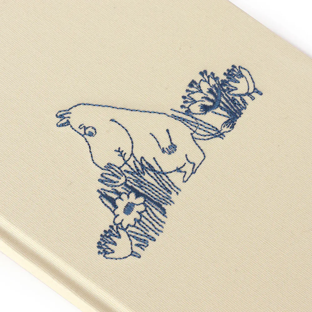 Moomintroll Garden Embroidered Journal - Image 2