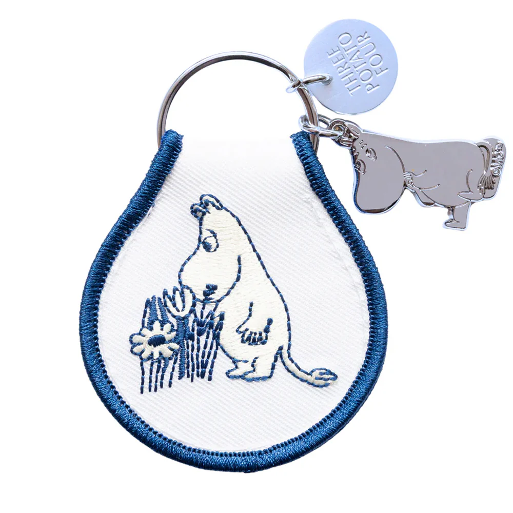 Moomintroll Garden Patch Keychain