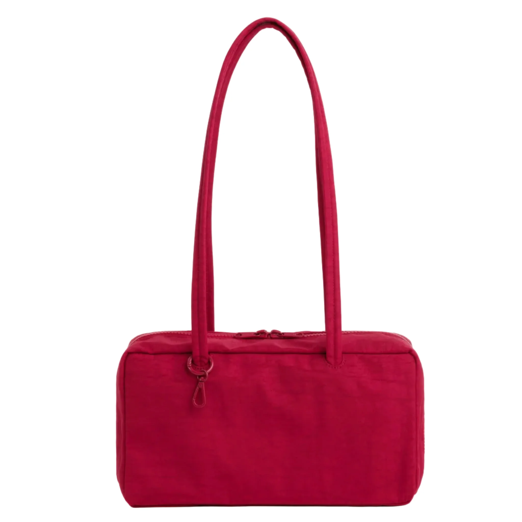 Nylon Bowler Bag - Cherry