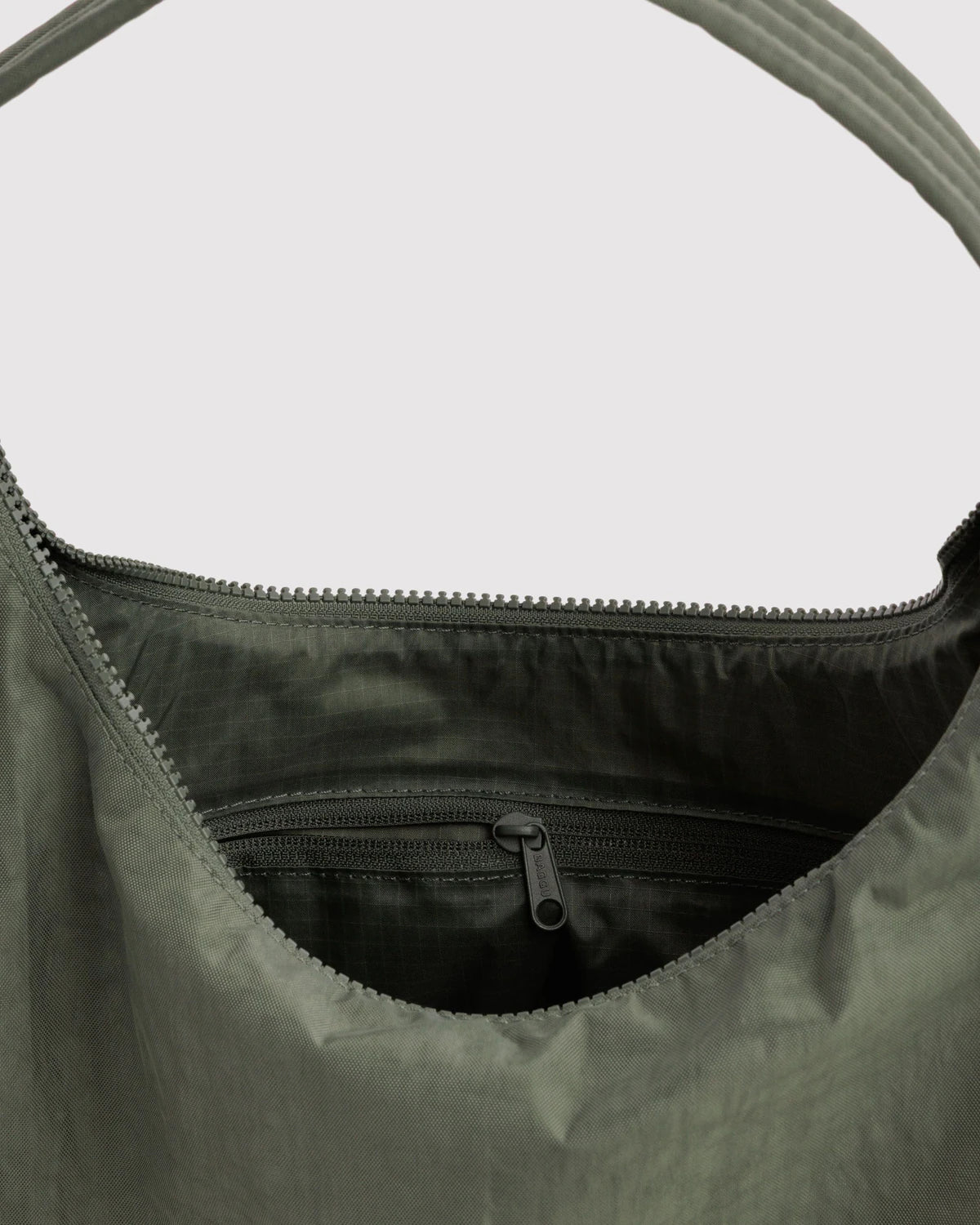 Nylon Shoulder Bag - Caper - Image 3