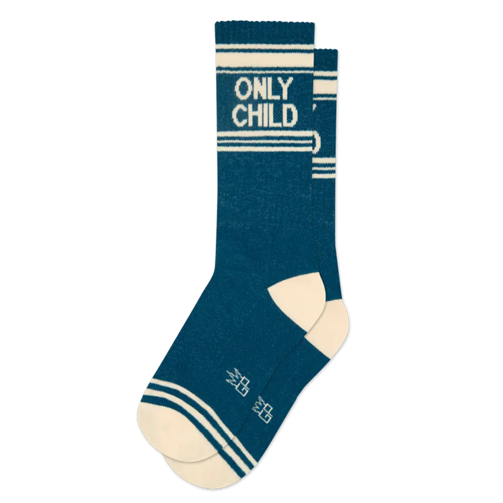 Only Child Gym Crew Socks