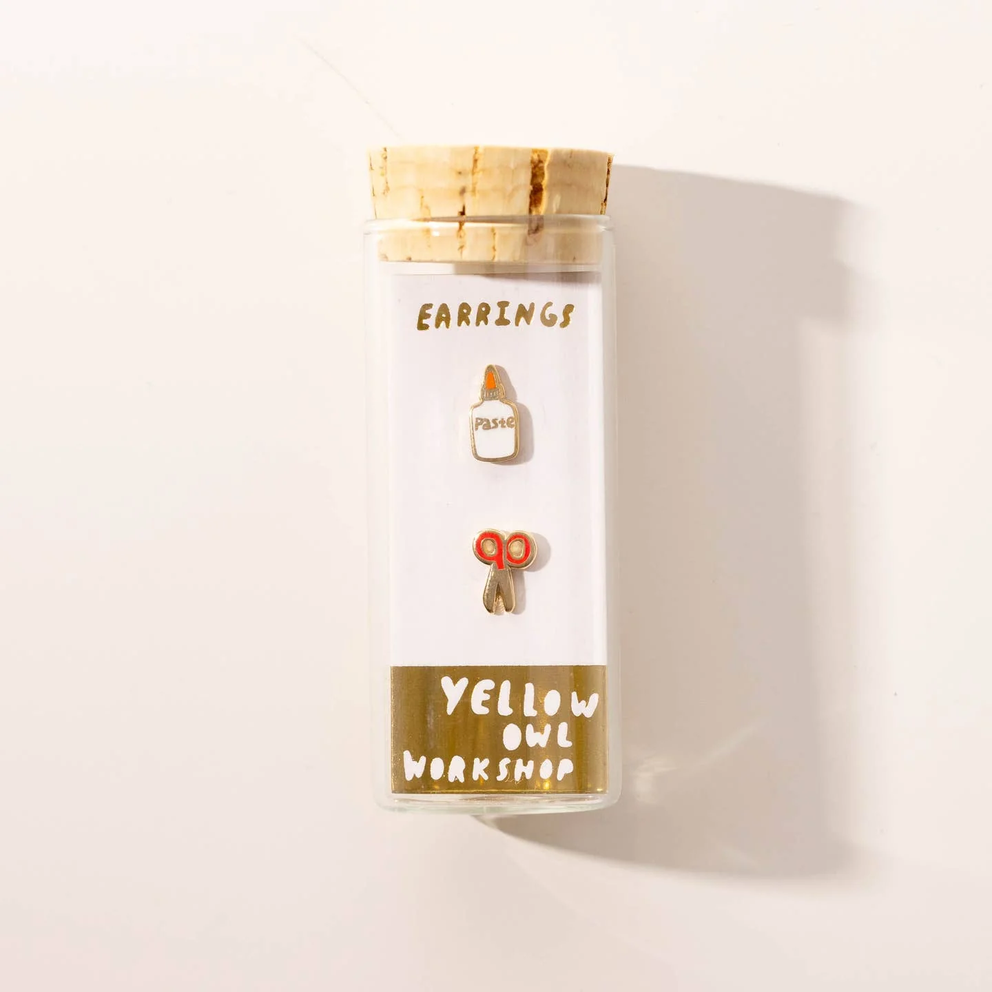 Paste and Scissors Earrings - Image 2