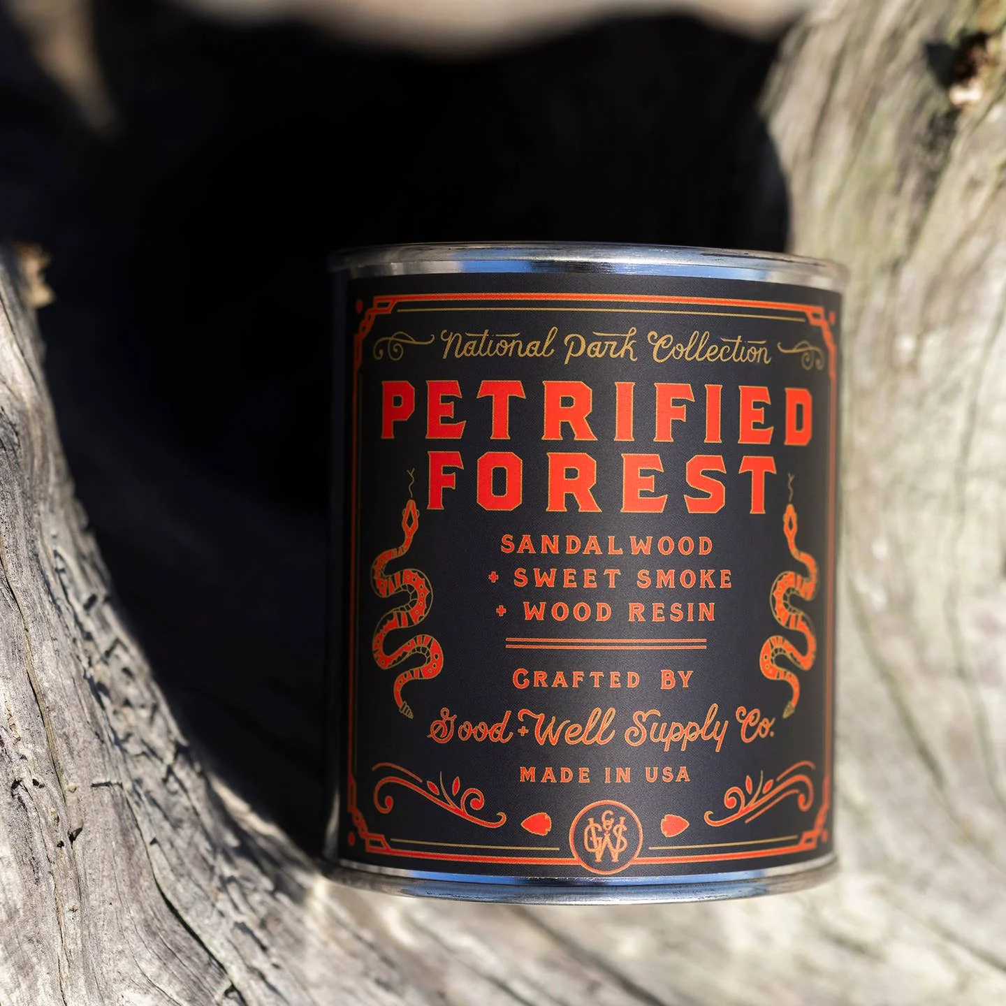 Petrified Forest 1/2 Pint Candle - Image 2