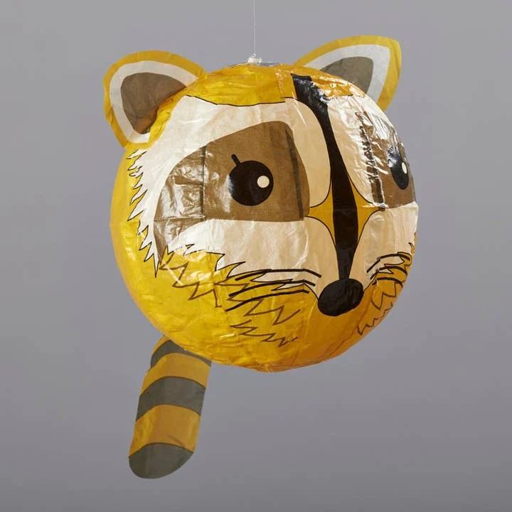 Raccoon Japanese Paper Balloon Card - Image 2