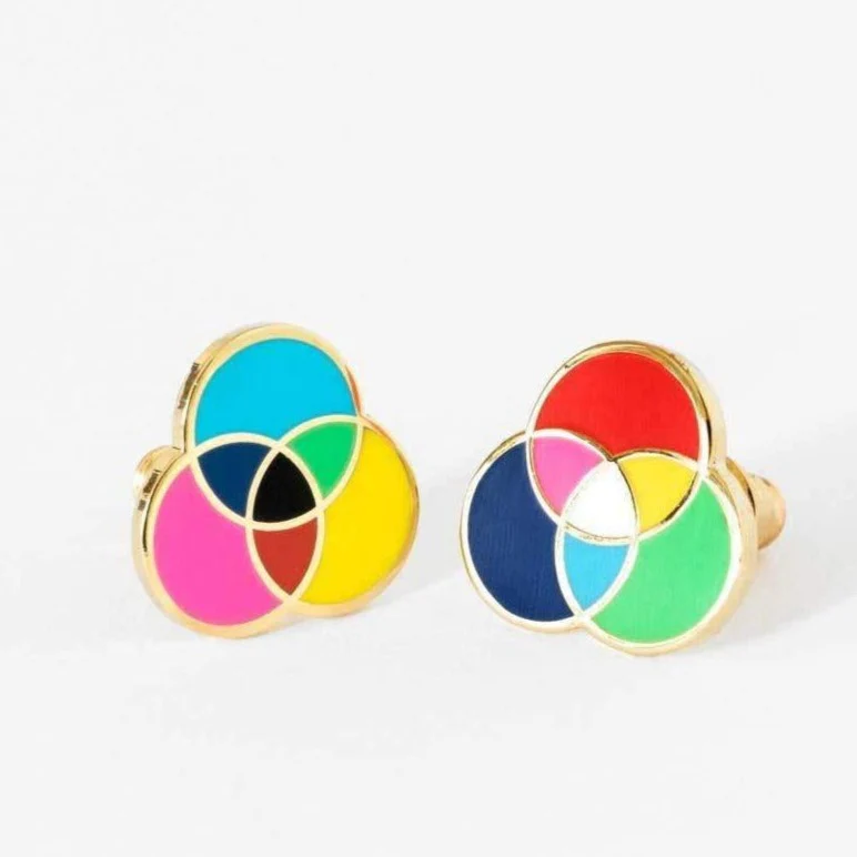 RGB & CMYK Earrings