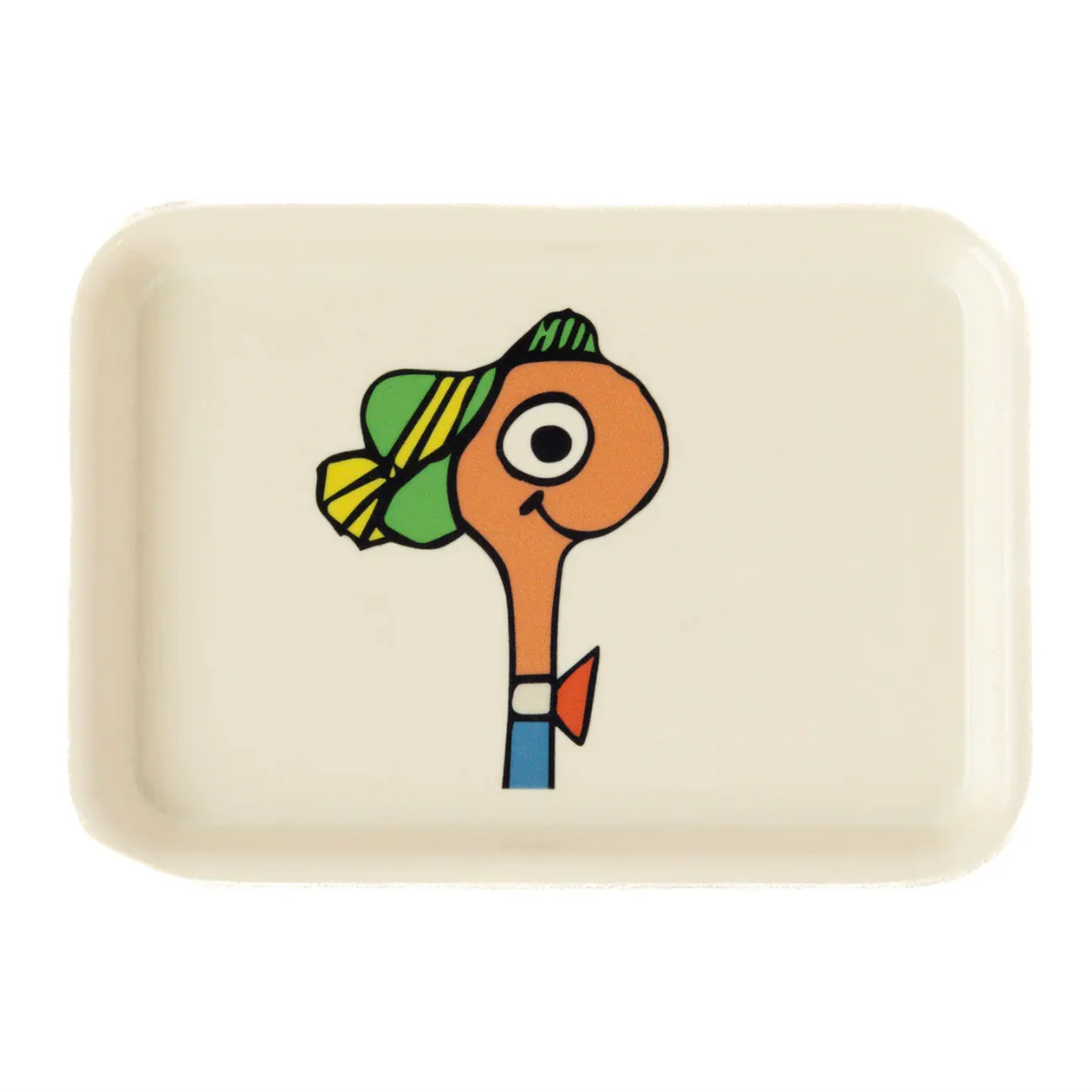 Richard Scarry Lowly Worm Bust Vintage- Style Tray