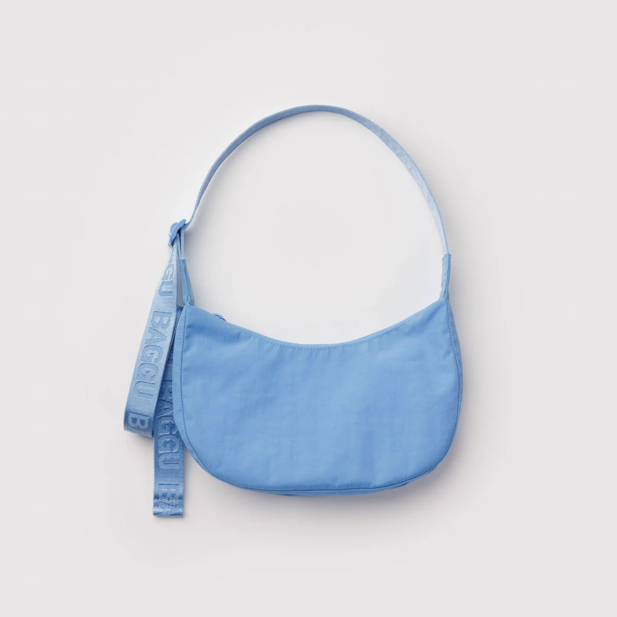 Small Nylon Crescent Bag - Piscine