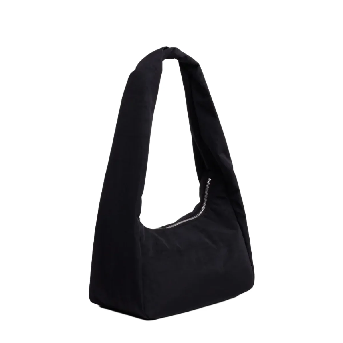 Small Nylon Meringue Bag - Black - Image 3