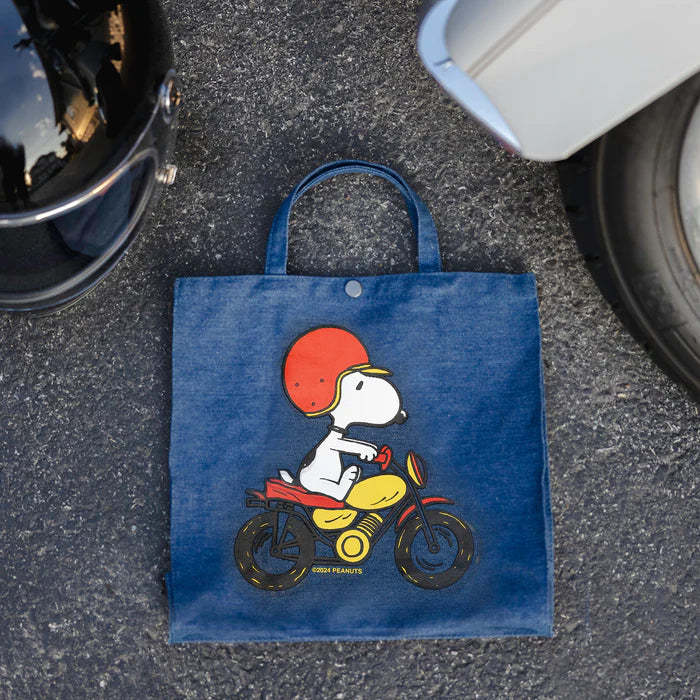Snoopy Easy Rider Vintage-Style Market Tote - Image 2