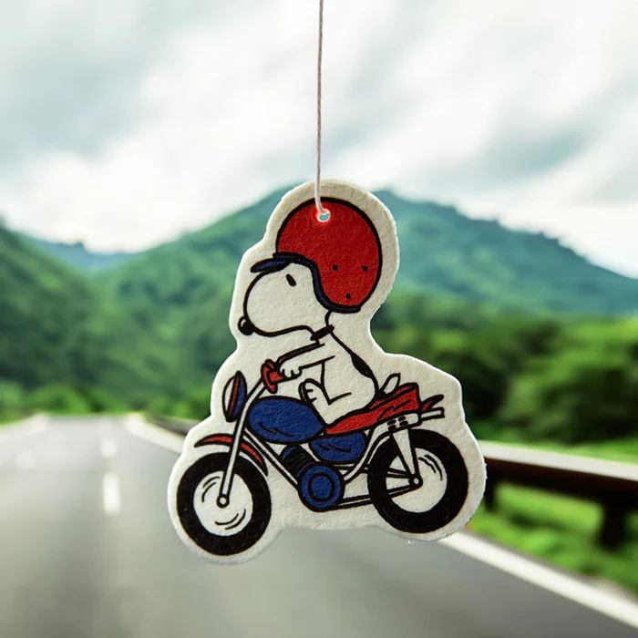 Snoopy Motorcycle Air Freshener - Image 2