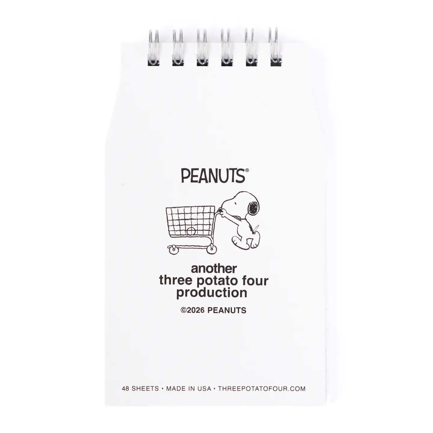 Snoopy Orange Juice Mini Memo Pad - Image 3