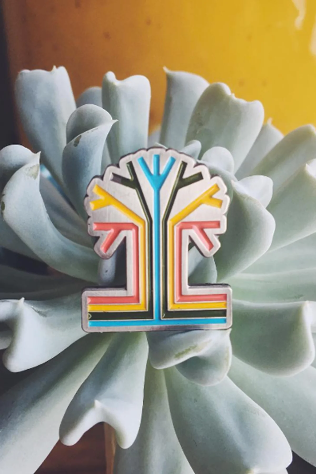 Tigertree Enamel Pin - Image 2
