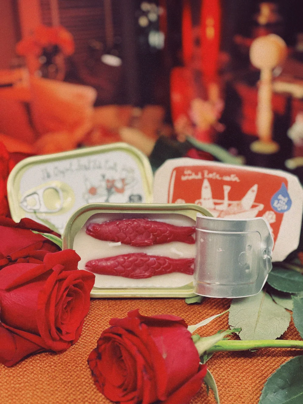 Tinned Fish Double Wick Candle - - Image 6