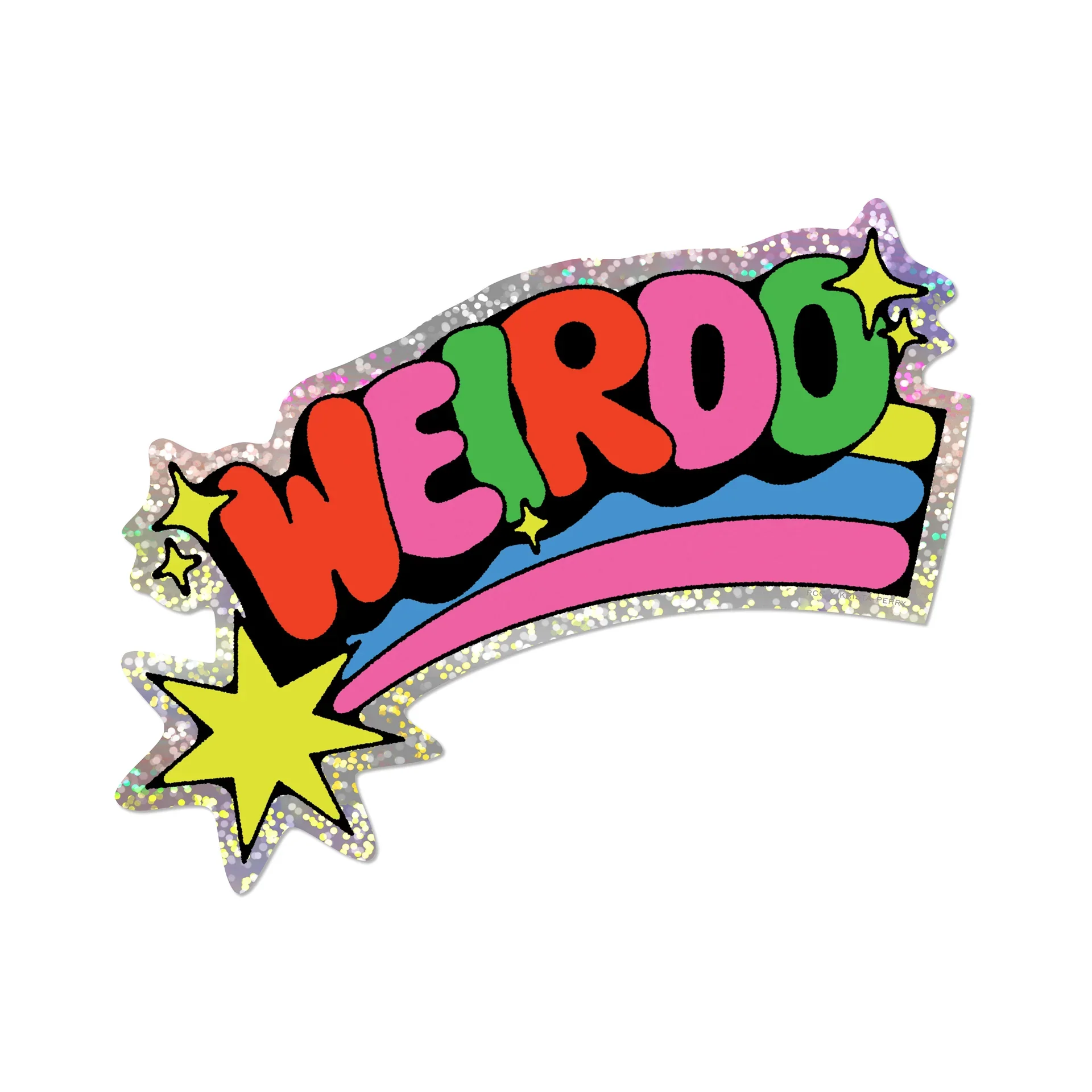 Weirdo Star Sticker