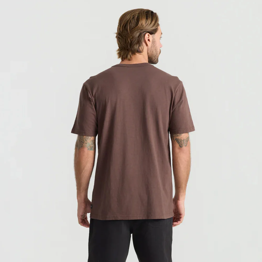 Well Worn Organic Tee Cocoa - Image 5